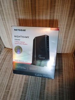 Netgear nighthawk cm2000 fast cable modem docsis3.1