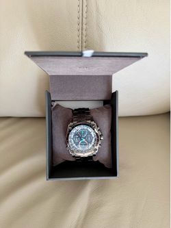 Bulova Men's Icon High Precision Quartz Chronograph Watch, Curved Mineral Crystal