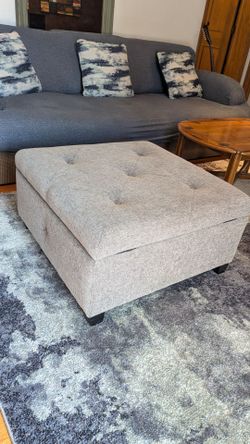 Cushioned Ottoman