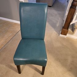 WatercolorAqua  Side Chair from Rooms To Go