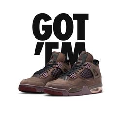 Brand New Nike Air Jordan 4 x A Ma Maniere Dark Mocha Size 10 Men’s 