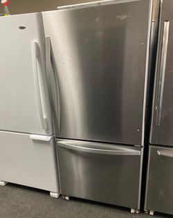 Whirlpool Bottom Freezer Stainless Refrigerator
