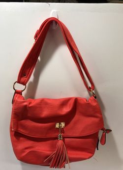 Aldo leather purse orange