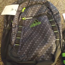 Adidas Lunch Box And Adidas Backpack