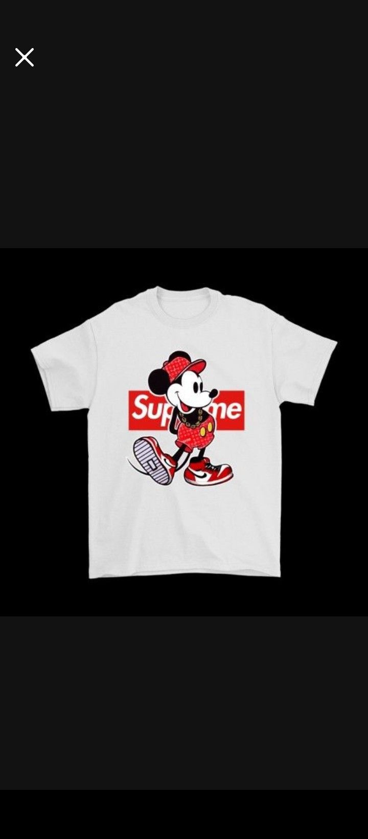 Supreme Mickey Mouse T-Shirt