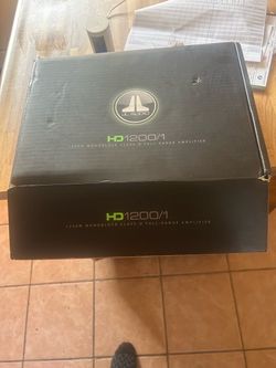 JL AUDIO HD 1200/1 MONO BLOCK