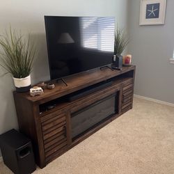Electric Fireplace TV Stand
