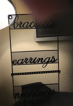 Wearing bracelets and necklaces holder for jewelry