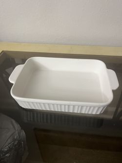 🍳 Ceramic Baking Dish / Casserole (New) ✨ Perfect for your lasagnas, gratins, and desserts!