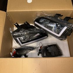 EG Honda Civic LED headlights