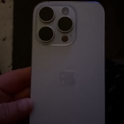 iPhone 15 Pro In White Titanium 