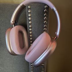 Apple AirPods Max Pink Wireless Bluetooth Over-Ear Headband Headphones