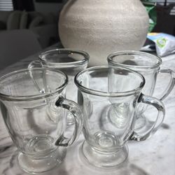 Cafe Glass Mugs