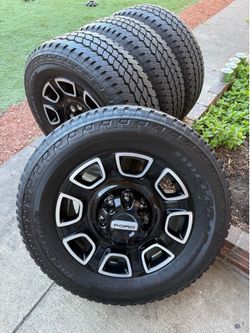 Ford f250 wheels and tires f350