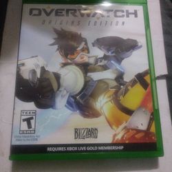 Xbox One Game OverWatch Origin Edition Use