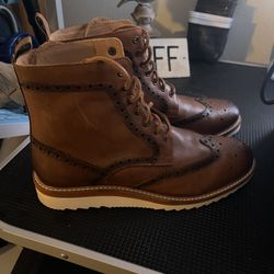Mens New Boots Wingtip 