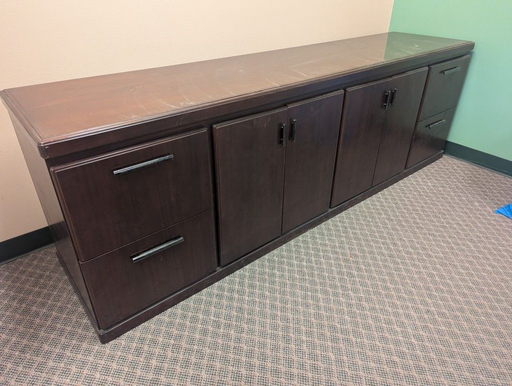Cherry Wood Credenza