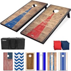 Portable Cornhole Set
