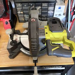 Ryobi 18v 7 1/4 Miter Saw