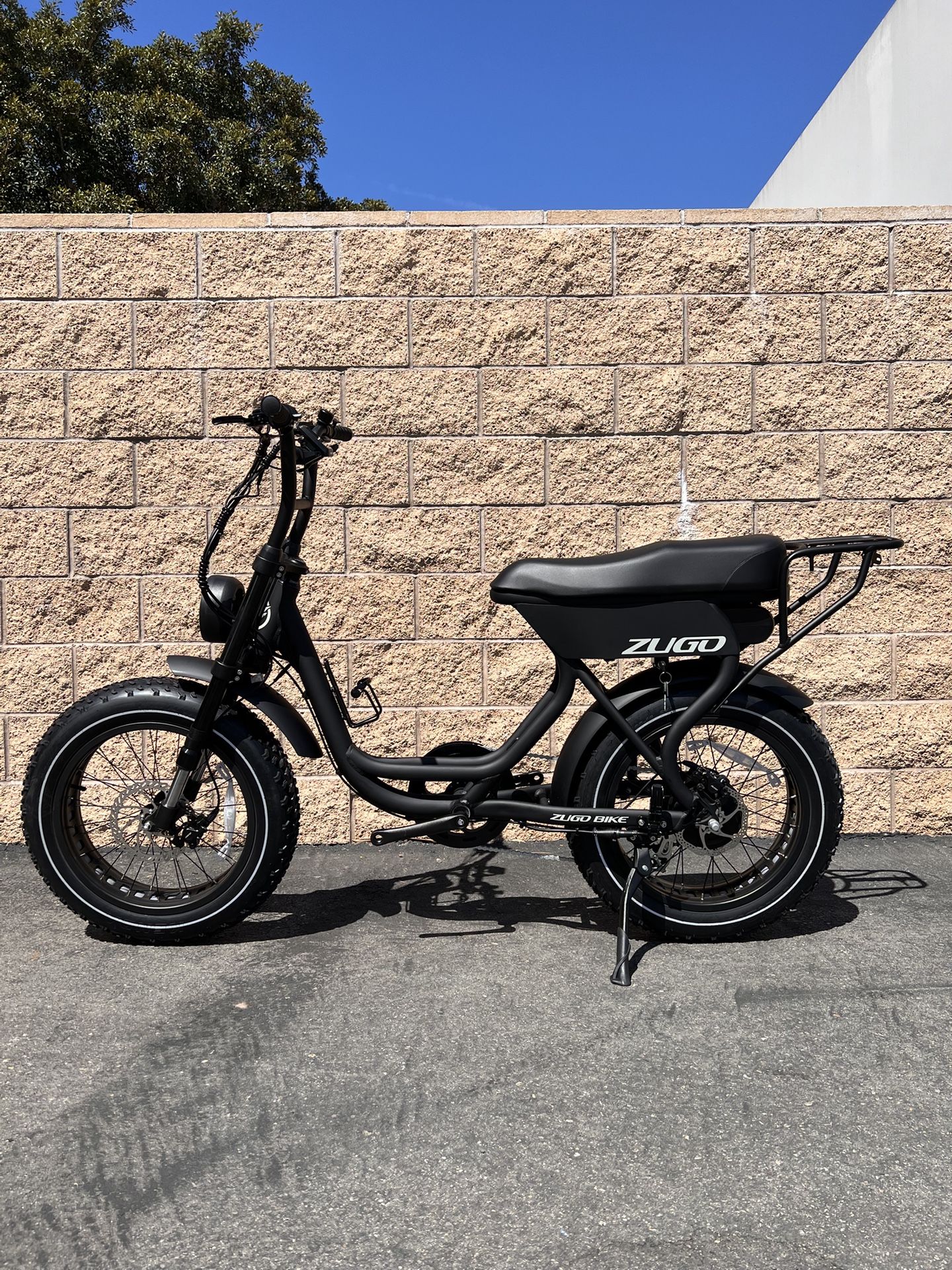 750W/1000PW Step -Thru E-Bike, 30MPH, Throttle Or Pedal assist, Bafang Motor