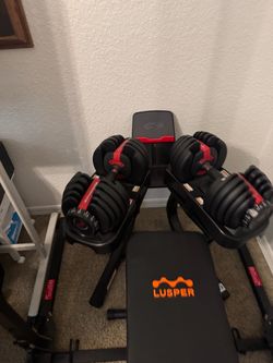 Bowflex Adjustable Dumbbells with Stand