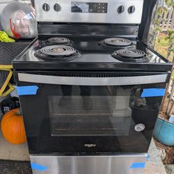 Whirlpool W11327920a Coil Top Electric Range