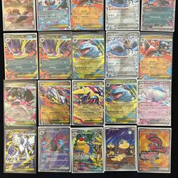 30+ Pokémon Ultra Rare / EX / Illustration Rare Lot – Mega Gengar, Mega Venusaur, Trainer Cards