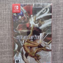 Shin Megami Tensei V Steelbook Edition Nintendo Switch Steelbook Only No Game