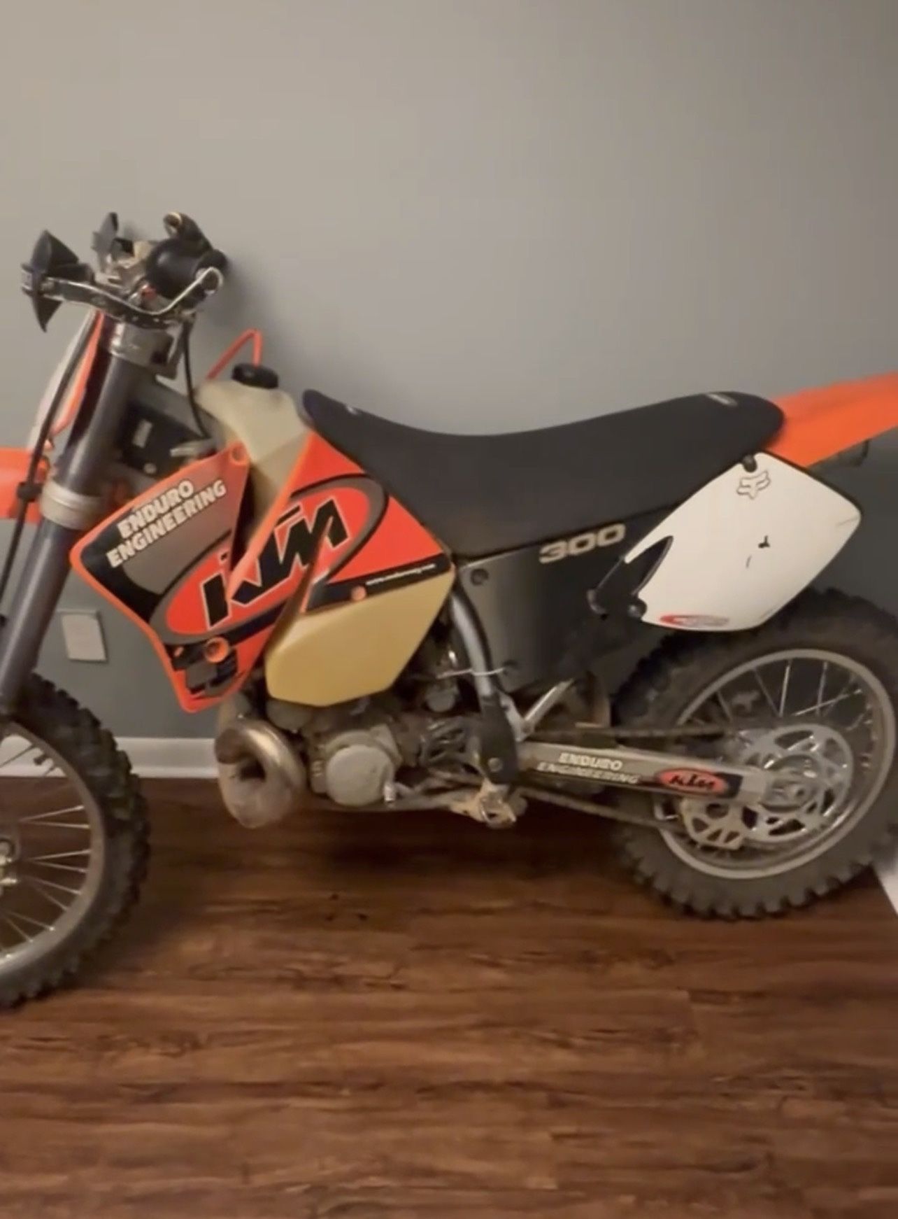 KTM dirt bike 