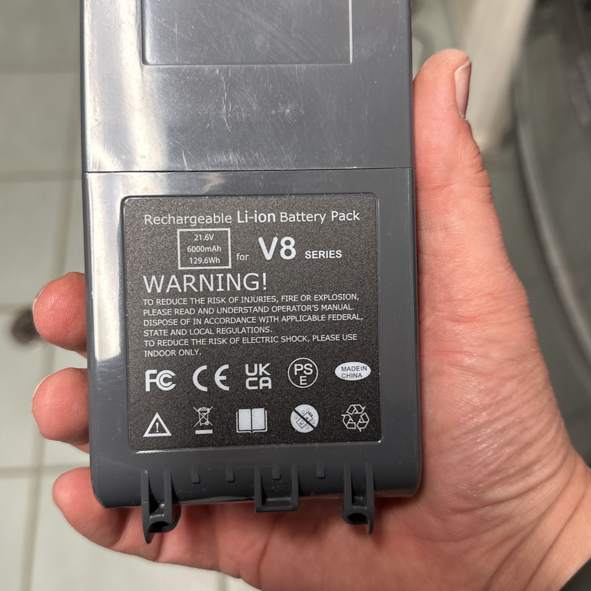 Replacement Dyson Battery