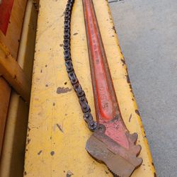 Ridged 24 Inch Chain Wrench,  C-2=