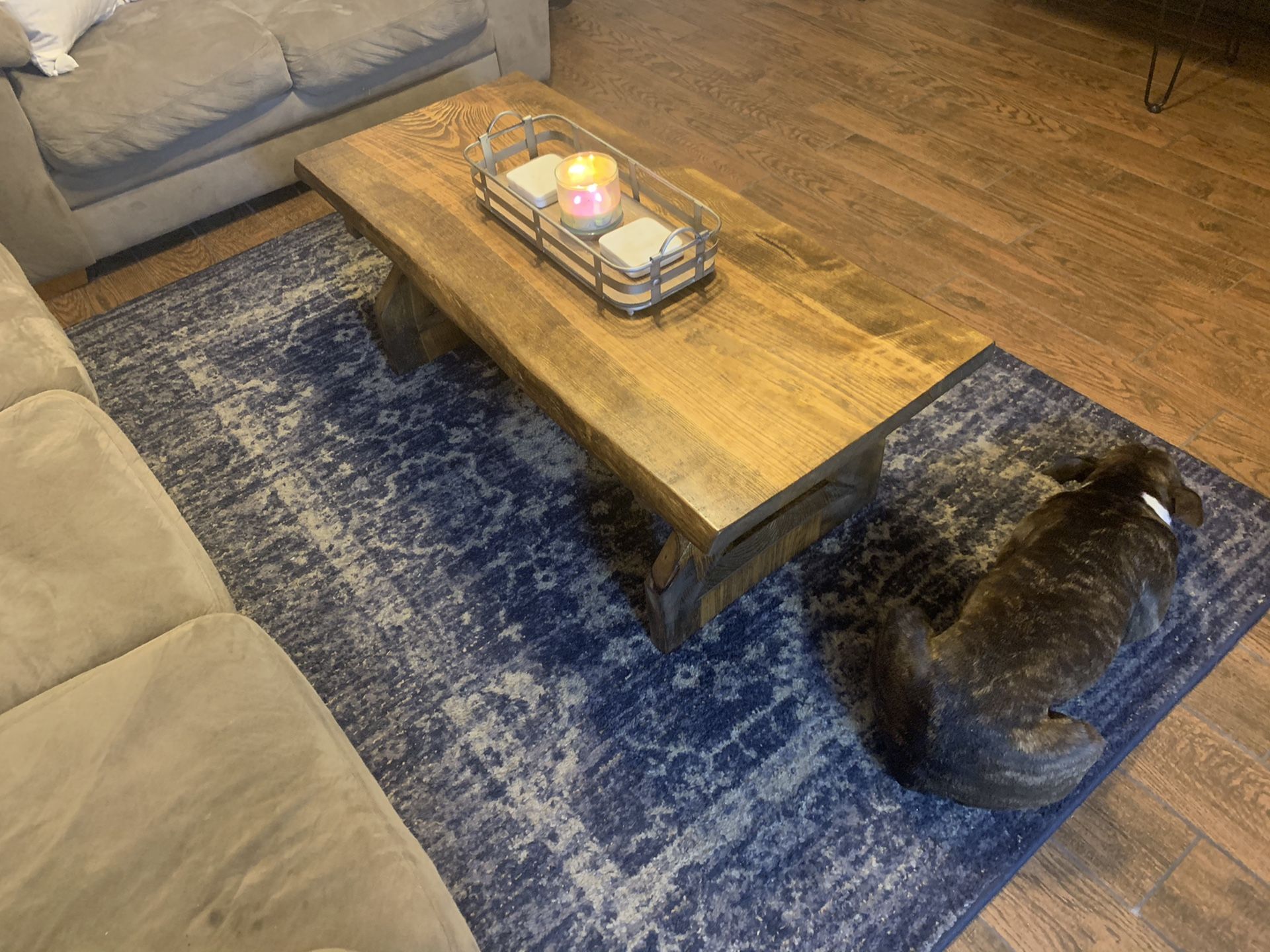 Pine coffee table