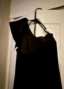 One shoulder long formal dress