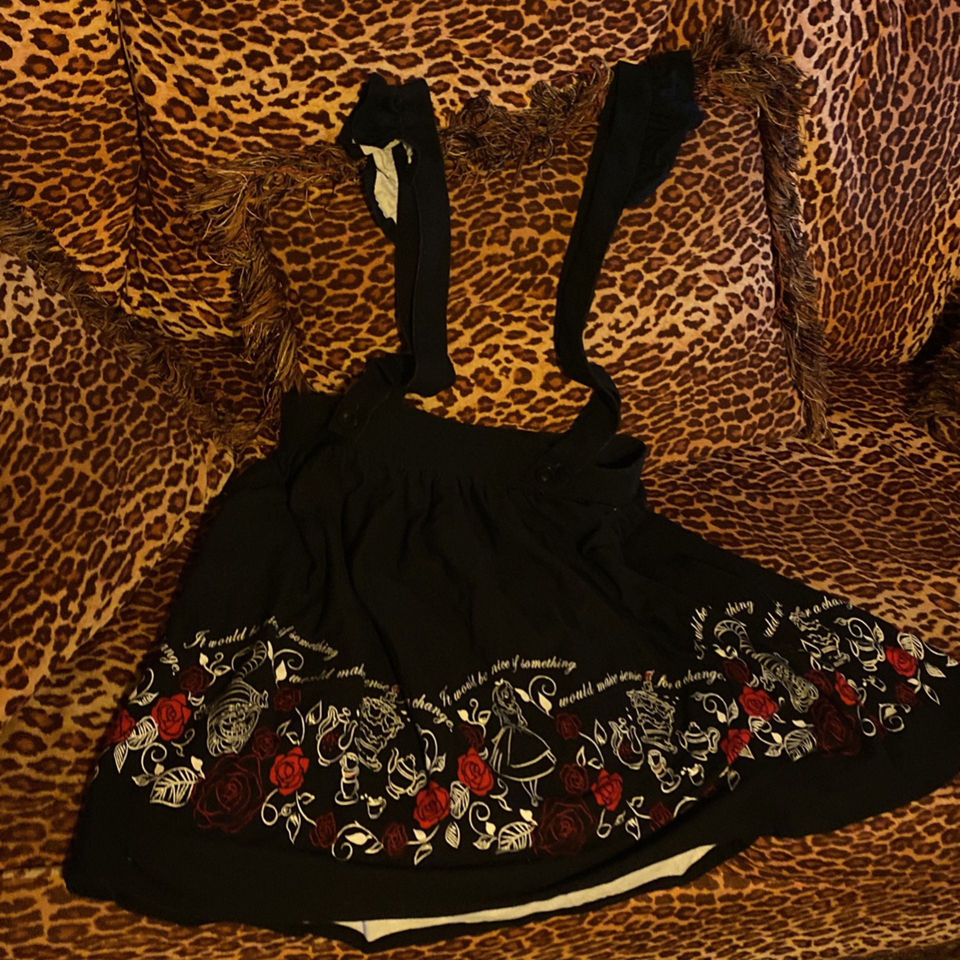 Alice In Wonderland Dress Overall 