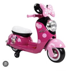 Minnie Mouse Battery-Powered Electric Scooter