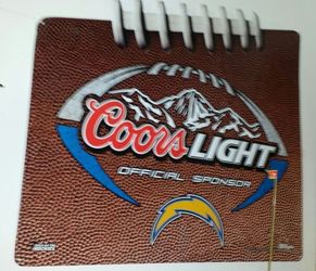 San Diego Chargers Football sign