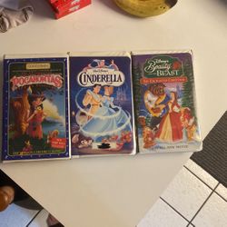 Disney VHS. 3 For 10