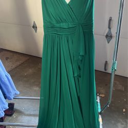Green Long Dress