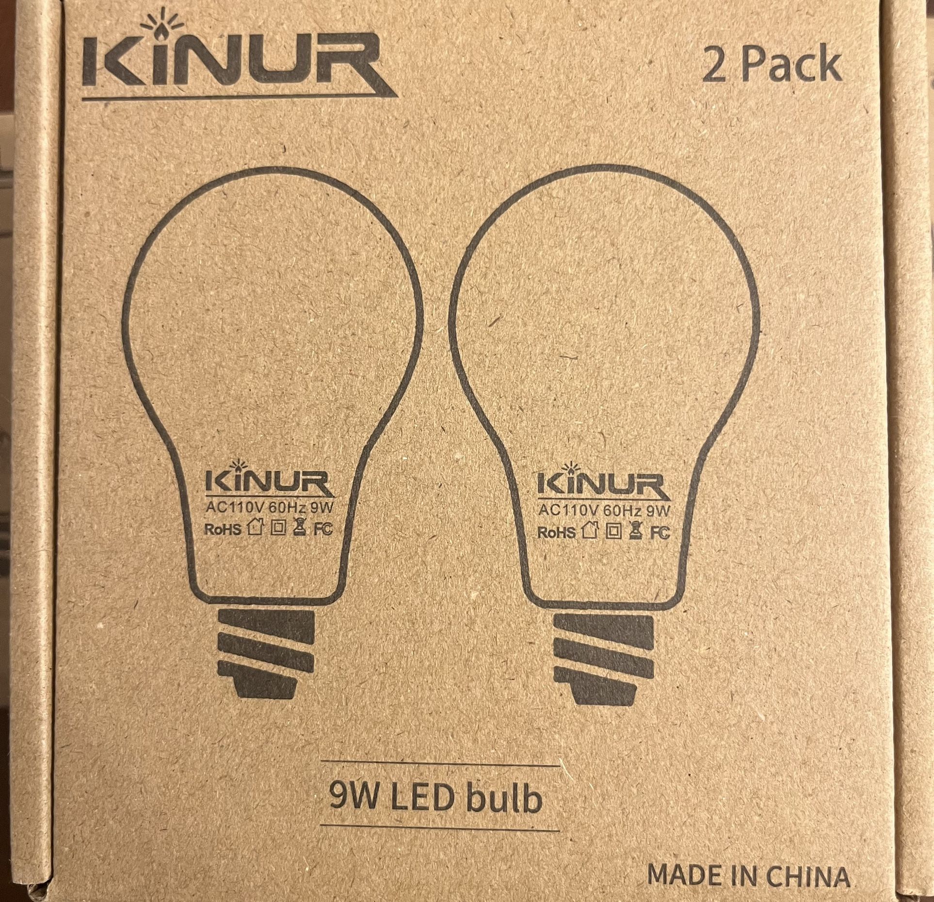 Green Light Bulb, A19 9W (60W Equivalent) Green LED Lights 120V E26 Medium Base