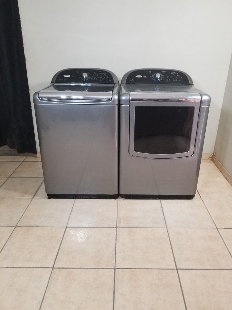 WHIRLPOOL CABRIO WASHER AND ELECTRIC DRYER FREE DELIVERY AND INSTALLATION ALSO A 90 DAY WARRANTY