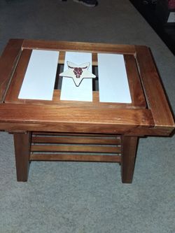 Wood plant stand w bottom shelf 4 more etc.