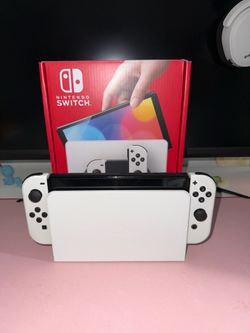 Nintendo Switch OLED Console with Dock and Box