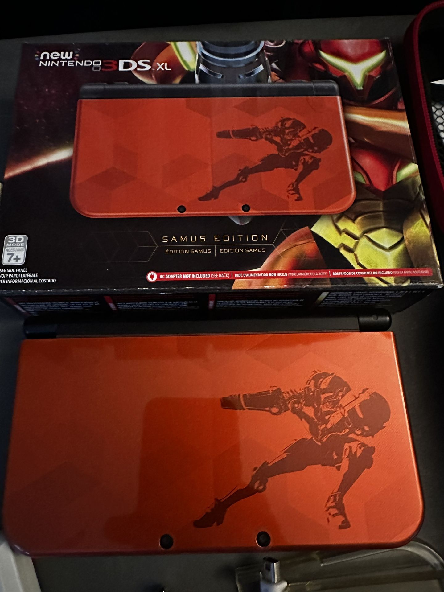 “New” Nintendo 3DS XL Samus Edition PLUS games