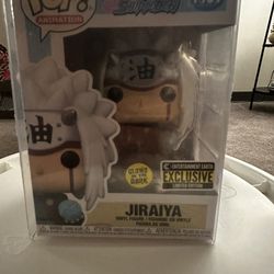 Funko Pop Animation Vinyl: Naruto Shippuden - Jiraiya # 1481 GITD W/ Protector 