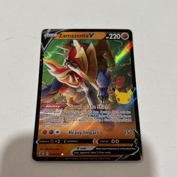 Zamazenta V Pokémon Card