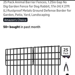 New Dog Fence Barrier