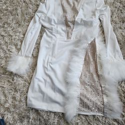 Small White  Dress Size Small 