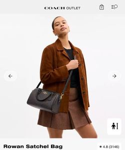 COACH Rowan Satchel Bag
