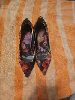 Ted baker floral pumps