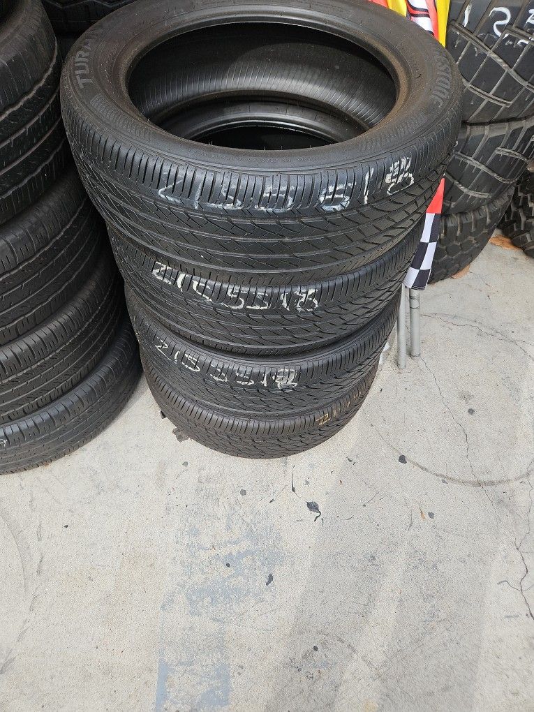 Set 215/55/18 Bridgestone Turanza
